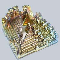 Crystal of bismuth